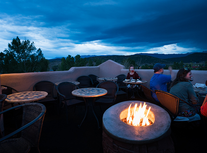 Chipeta Solar Springs Resort, Sky Bar, Ridgway, Colorado