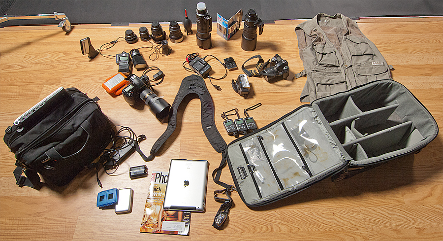 Think Tank Bags and Domke Vest