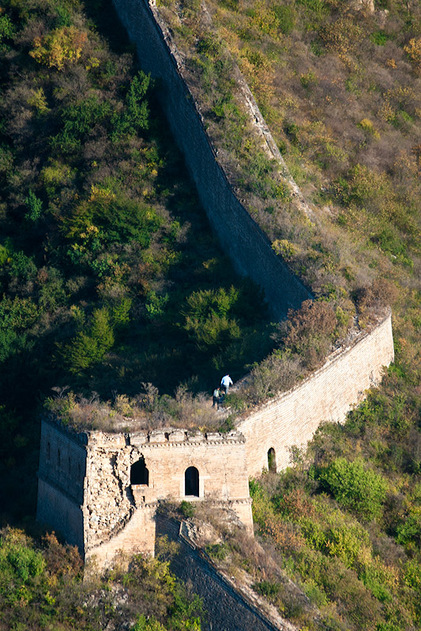 Great Wall of China at Huanghua Cheng or Yellow Flower, Xishulyu, Jiuduhe Zhen, Huairou, China