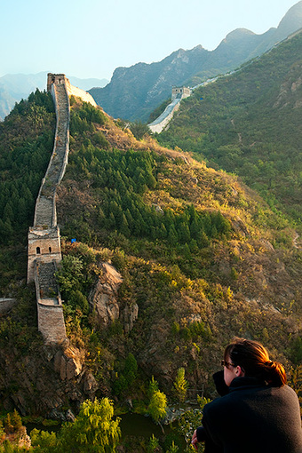 Great Wall of China at Huanghua Cheng or Yellow Flower, Xishulyu, Jiuduhe Zhen, Huairou, China