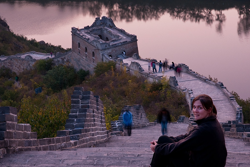 Great Wall of China at Huanghua Cheng or Yellow Flower, Xishulyu, Jiuduhe Zhen, Huairou, China
