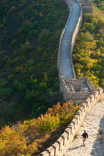 Great Wall of China at Huanghua Cheng or Yellow Flower, Xishulyu, Jiuduhe Zhen, Huairou, China