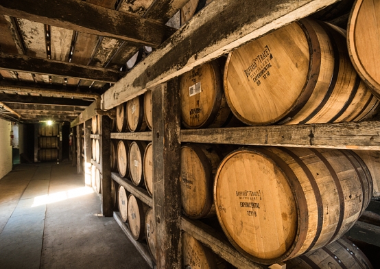 Buffalo Trace Bourbon Distillery, Frankfort, KY, USA