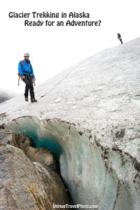 Trekking adventure on Lemon Glacier, Juneau Icefield, Juneau, Alaska, USA