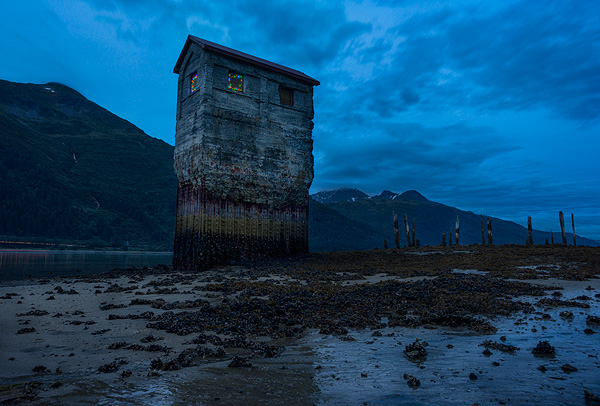 Treadwell Mine pump, Juneau, copyrighted, 2016