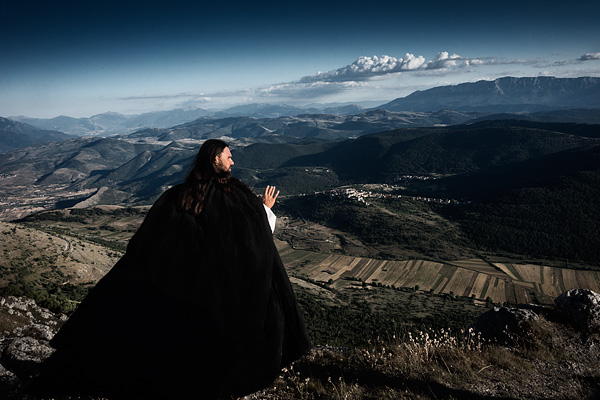 abruzzo wizard rocca calascio fortress Italy