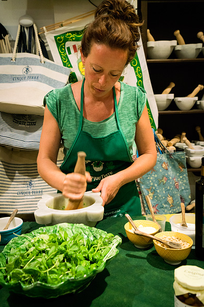 pesto class Levanto, Italy