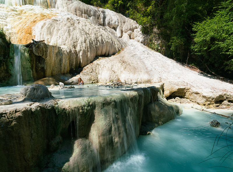Tuscany hot springs