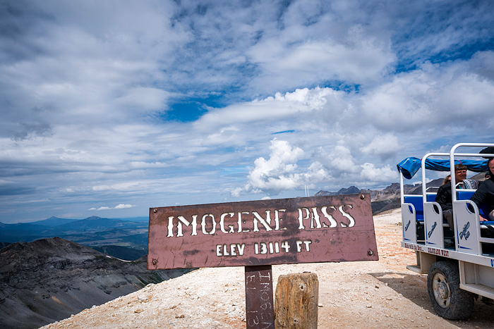 Colorado West jeep tour, Imogene Pass, Ouray, Colorado, USA