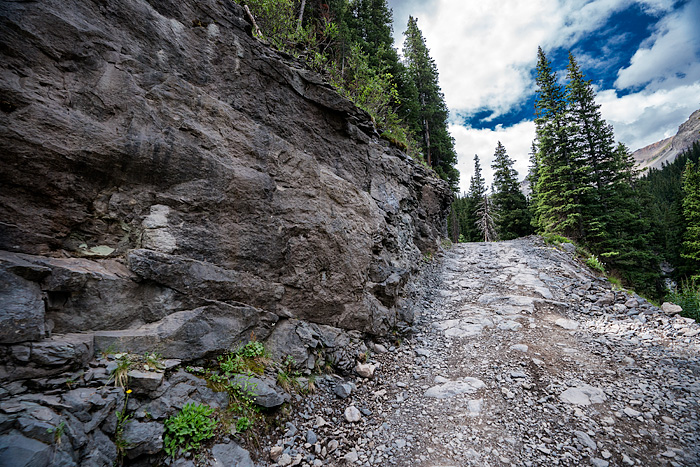 Colorado West jeep tour, Imogene Pass, Ouray, Colorado, USA