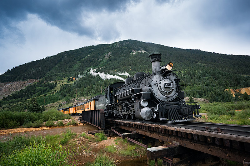 Silverton-Colorado-train