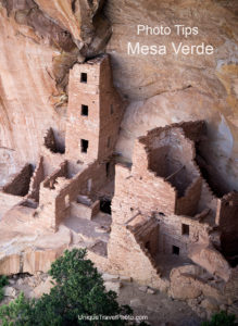 photographing Mesa Verde cliff dwellings