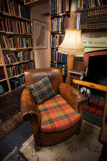 chair, Wigtown, Scotland