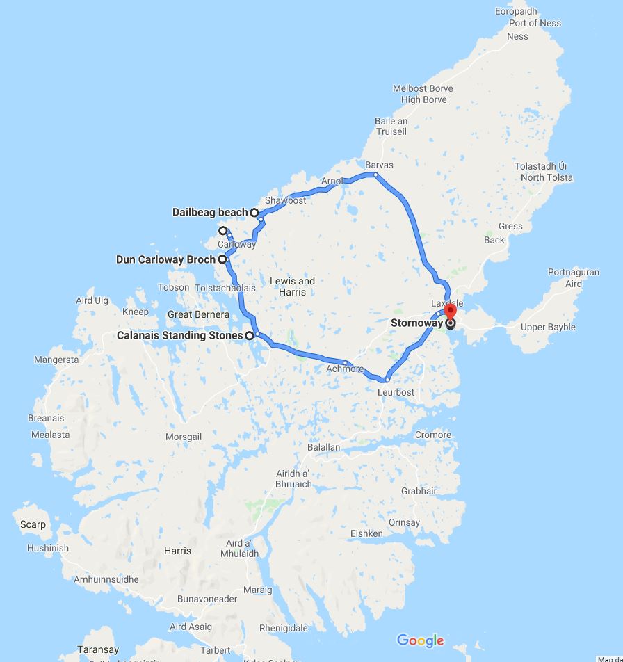 Isle Of Lewis Map Ancient Sites To Visit On The Isle Of Lewis » Travel Photography Blog