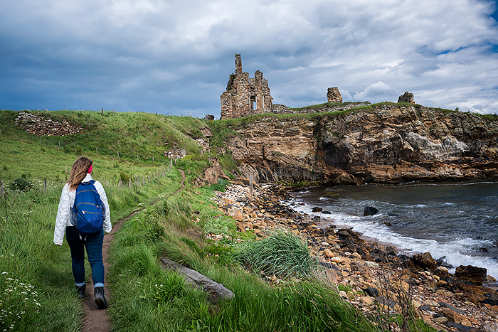 Hiking on the Fife Coastal Path