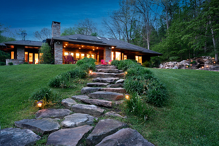 Staying in a Frank Lloyd Wright house
