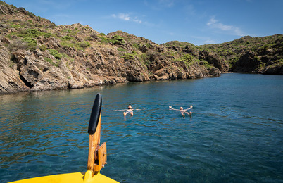 Gala boat ride in Port Lligat Dali