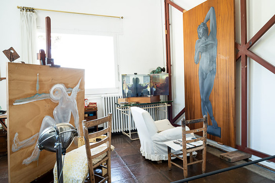 Home and studio, Dali