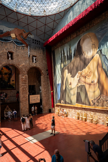 Salvador Dali Theatre Museum, Figueres, Girona, Spain